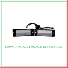 FARO FANALE TARGA  MITSUBISHI PAJERO 1992 1999 COPPIA SET 2 PEZZI