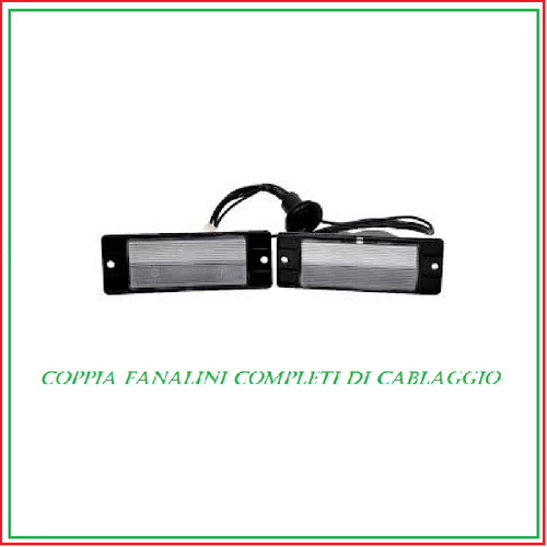 Faro fanale targa mitsubishi - fanale,