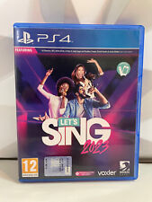 Let's Sing 2023 Playstation 4 PS4 ITA Italiano sing it musica karaoke party game