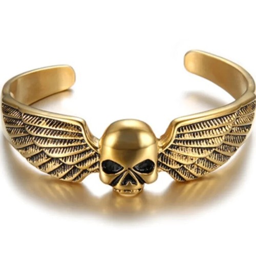 Bracciale teschio inferno