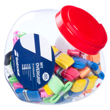 Babolat My Overgrip 70 pezzi per tennis e padel spessore:0,55mm+Omaggio Set Test