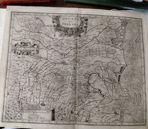 Carta geografica originale - geografica,