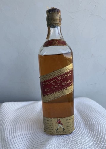 Johnnie walker red label - johnnie, old