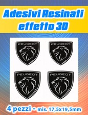 4 Adesivi PEUGEOT New -