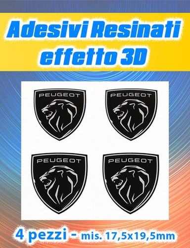 Adesivi peugeot new - adesivi,