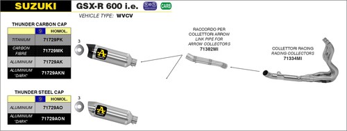 Scarico completo thunder - completo,