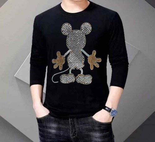 Shirt lunga nera lusso - lunga,