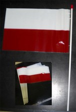 Bandiera bianco rosso 20x30 - bianco/rosso,