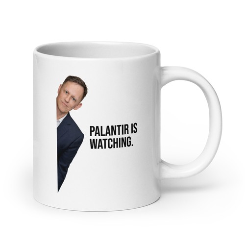 Tazza peter thiel - tazza, palantir