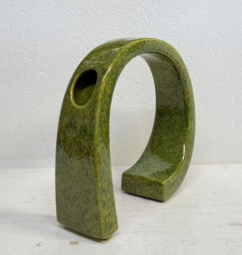 Vaso scultura ceramica - vaso,