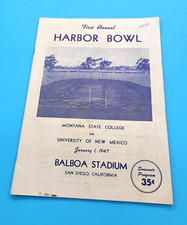 HARBOR BOWL FOOTBALL PROGRAM -