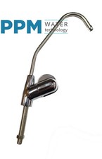 RUBINETTO 1 VIA CON POMELLO - OSMOSI - DEPURATORE ACQUA - CROMATO - ATTACCO 1/4"