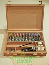 CASSETTA IN LEGNO COLORI OLIO