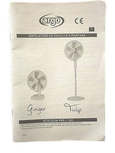 Argo ginger tulip istruzioni - argo,