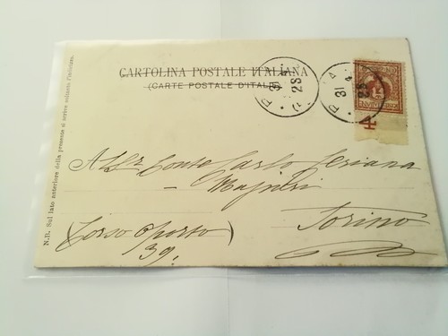 Cartolina regno francobollo - regno,