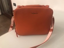 Borsa POMIKAKI Colore Arancio ,modello A Cartella,usata Pochissimo