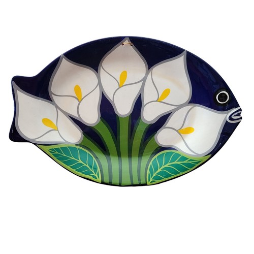 Piatto forma pesce arte - di,