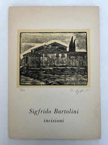 Sigfrido bartolini incisioni - bartolini.,