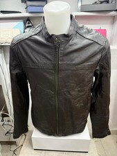 Giacca giubbino uomo in pelle