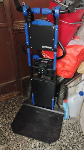 Carrello elettrico saliscale - carrello,