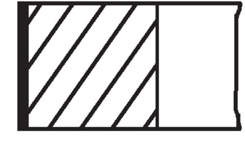 Mahle kolbenringsatz 028 - kolbenringsatz, rs