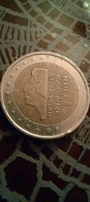 MONETA 2 EURO 2001  OLANDA COIN BEATRIX KONINGIN DER NEDERLANDEN