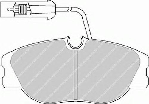 Kit pastiglie freni - freni, anteriori