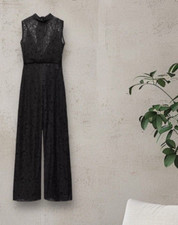 NWT ZARA MIXED JUMPSUIT WITH