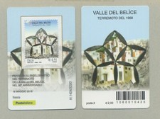 VALLE DEL BELICE TESSERA FILATELICA  2018  