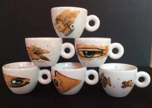 Illy tazzine espresso art - tazzine,