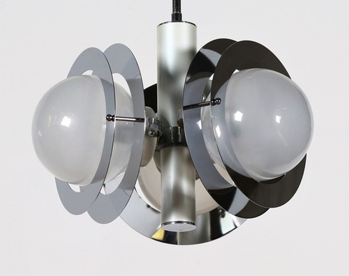 Lampadario tre luci metallo - luci, in