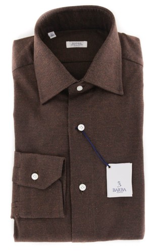 Camicia barba napoli marrone - camicia,