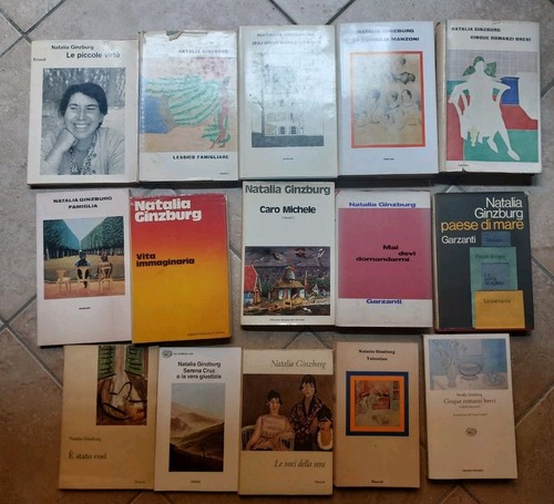 Lotto libri natalia ginzburg - natalia,