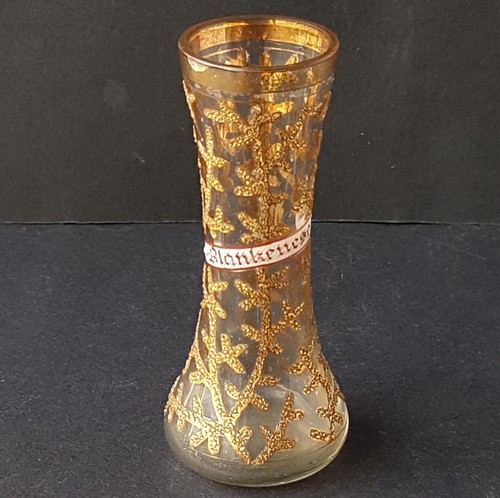 Vaso oro smalto pittura - oro,