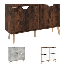 HOMCOM Scarpiera Moderna in