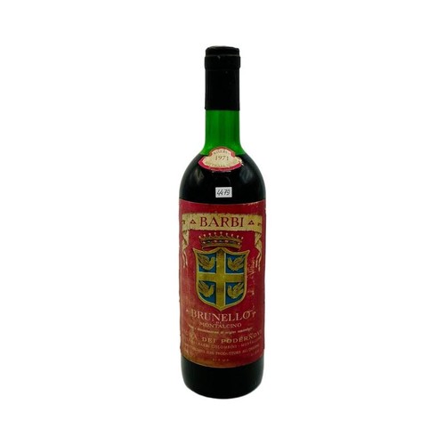 Vintage bottle fattoria dei - -,