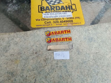 2 stemmi Abarth in metallo -