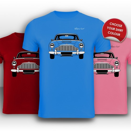 Shirt aston martin - t-shirt, db5