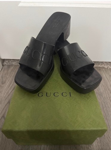 Autentici scivoli neri gucci - autentici,