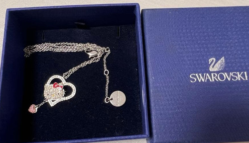Collana swarovski hello - collana,