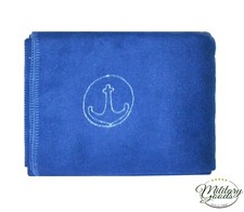 Rara Coperta Anni 70 ' Marina Militare 100% Pura Lana 160x210 Montagna Freddo