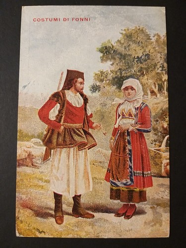 Fonni costumi tipici - (nuoro).,