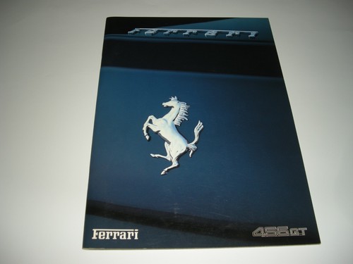 Ferrari brochure originale - originale, "