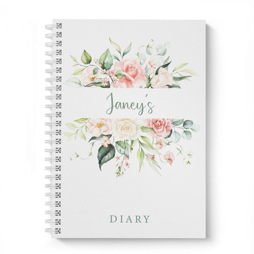 Diario personalizzato bouquet