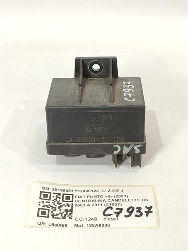 Centralina candelette per fiat - candelette,