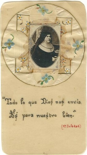 Santino pergamena santa maria - pergamena,