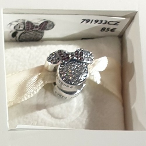 Clip pandora pave - tete, minnie