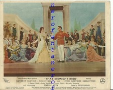 That midnight kiss- reclame del film musicale  con Mario Lanza 1949