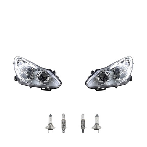 Set fanali alogeno adatto - fanali,