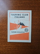 Tessera Touring Club Italiano- Turismo  Scolastico -Originale Dell'epoca  